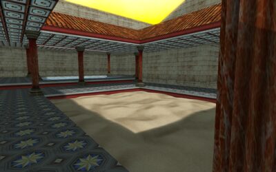 The Rustic Roman Bath House